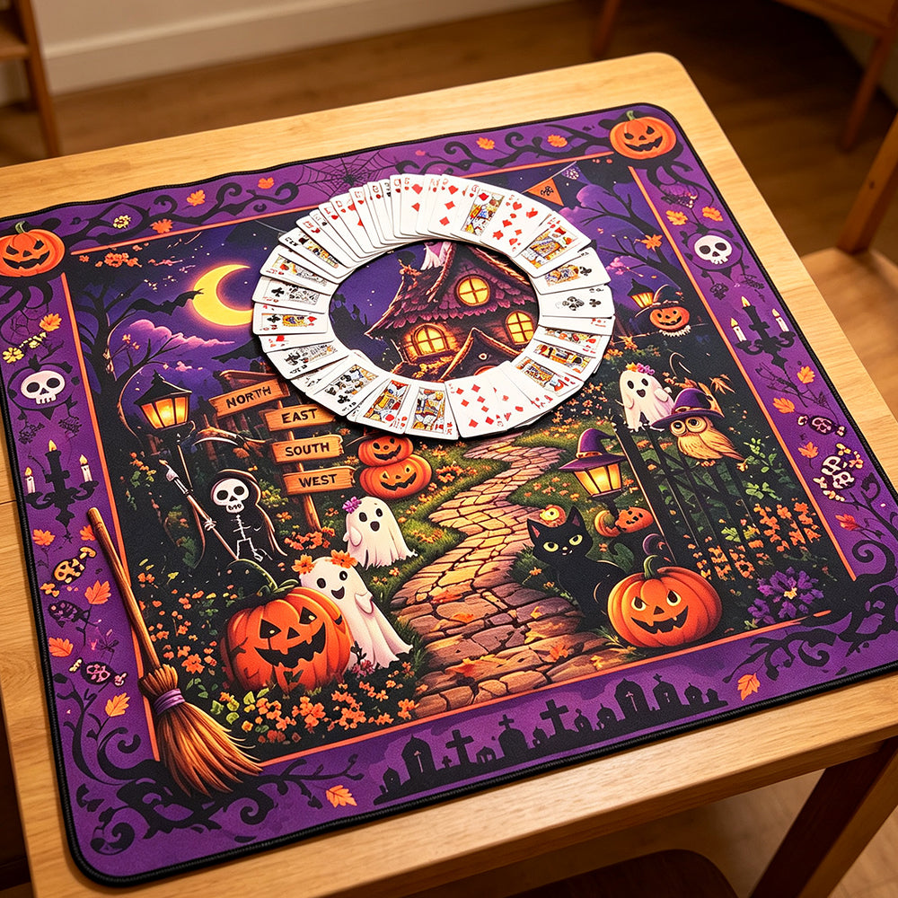 Halloween Mahjong Tile mat