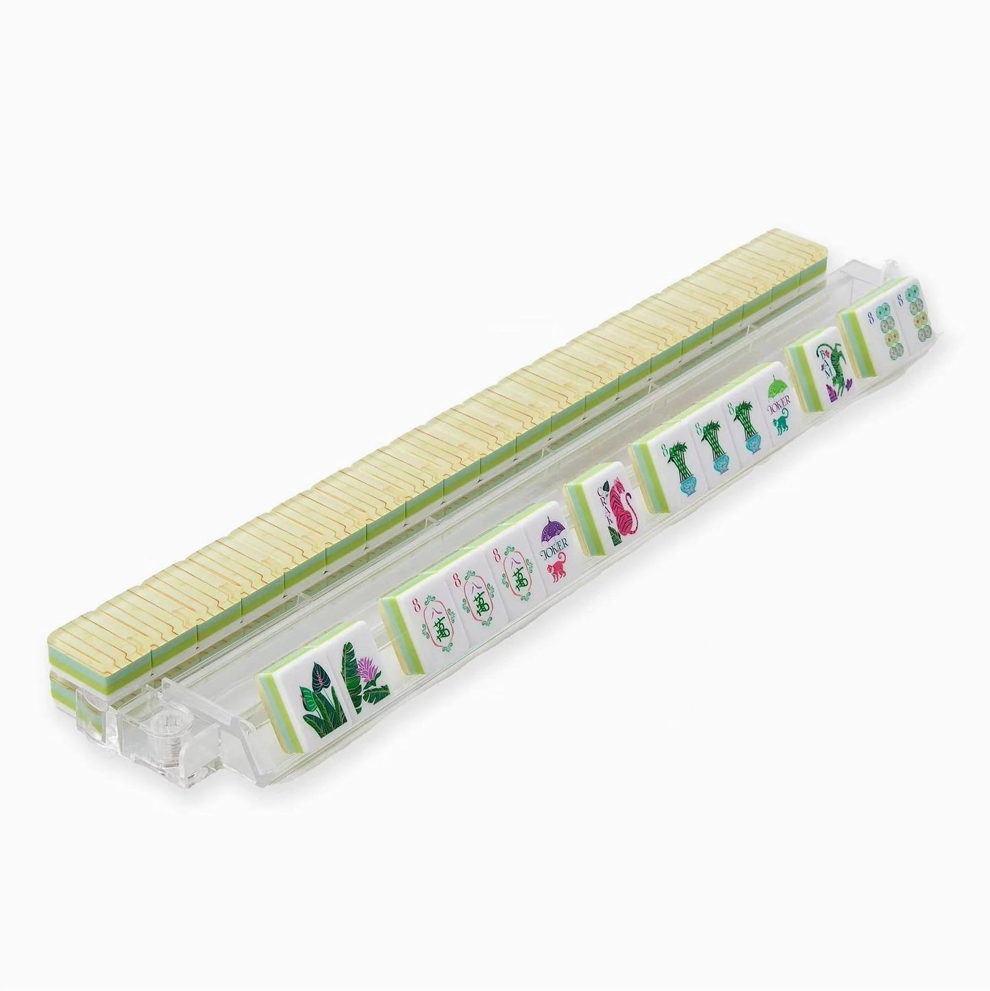 Tropical plants Mahjong Tile Four-Layer Mahjong Acrylic