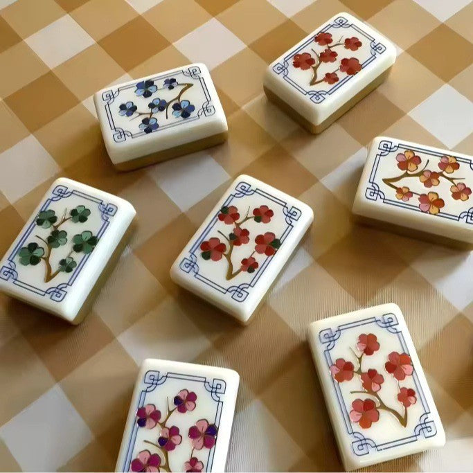 Bird Mahjong Tile Four-Layer Mahjong Acrylic Mahjong Tiles