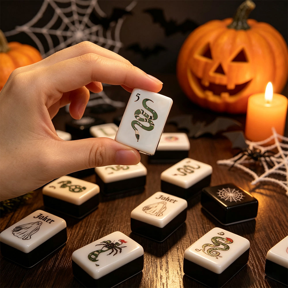 Halloween Mahjong Tiles  (32X23X15mm)