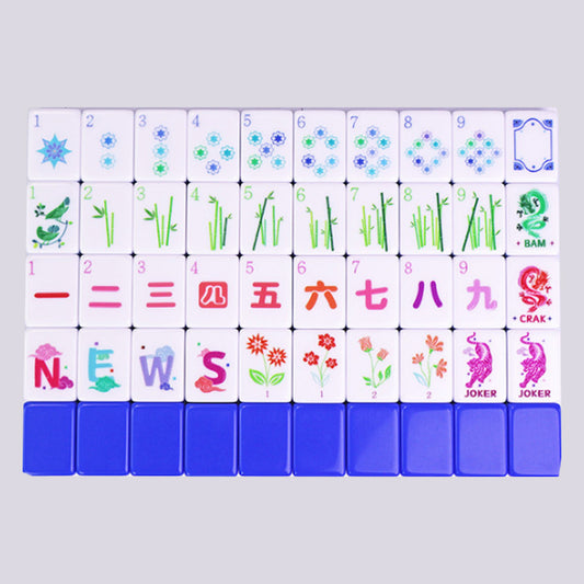 2026 New Mahjong American-style Hand-pulled 166pcs