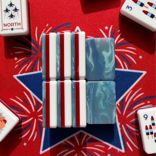 America Firework Mahjong Tiles  (36*25.5*11mm)