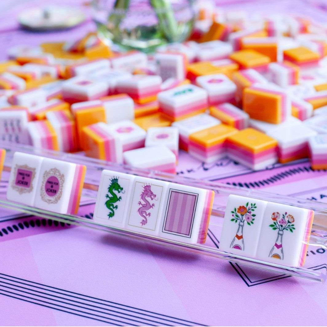 Orange Mahjong Tiles  (31.5*23*13mm)