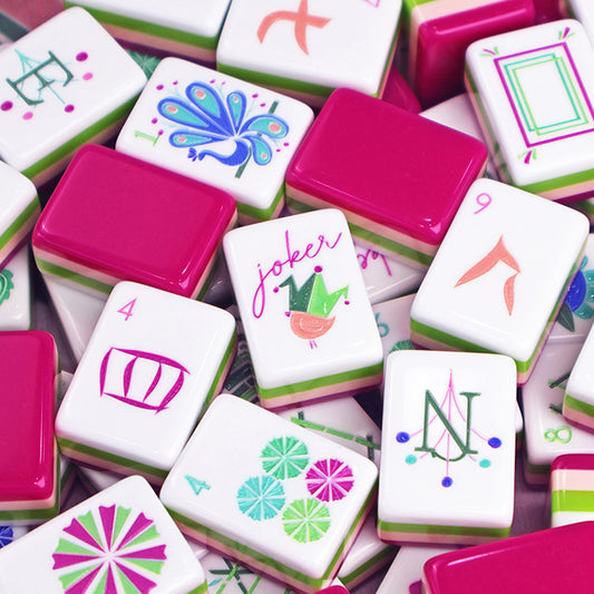 Crown Mahjong Tile  Four-Layer Mahjong Acrylic Mahjong Tiles