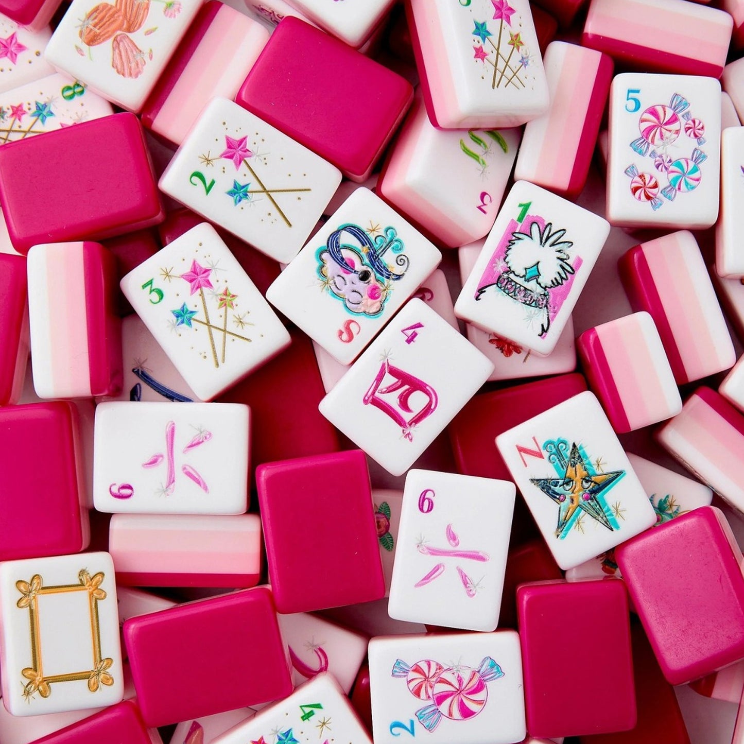 Oh my mahjong tiles mahjong tiles Mahjong Acrylic Oh my Mahjong Tiles