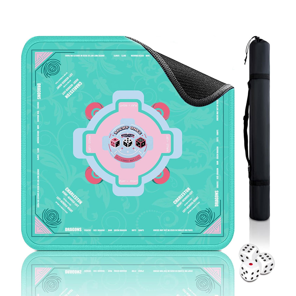 Sky blue Mahjong mat