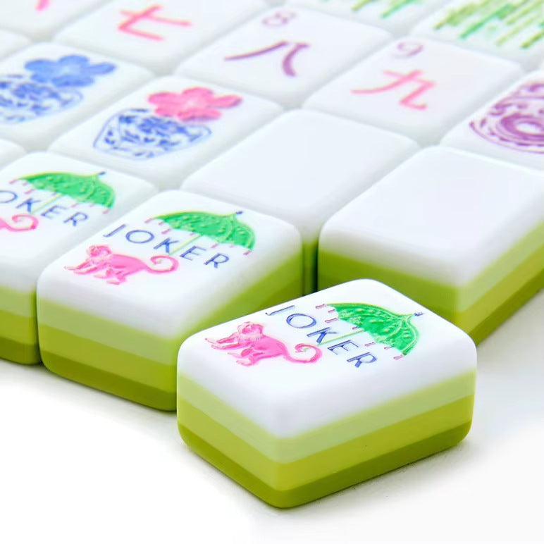 Sage Green  mahjong tiles mahjong tiles Mahjong Acrylic