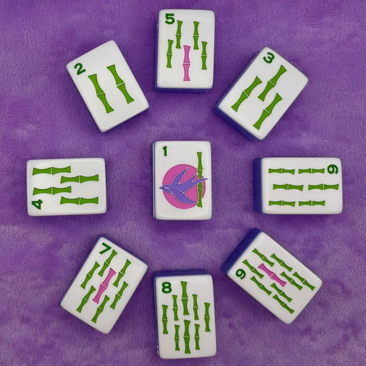 Lucky Ladybug Mahjong Tiles  (31.5*23*16mm)