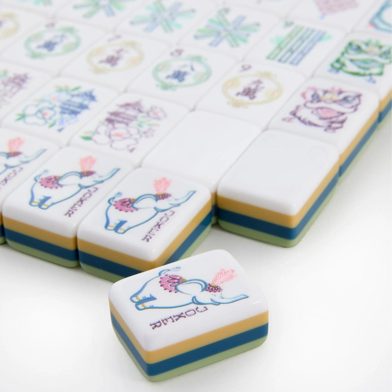 Sage Mahjong Tiles  (31.5*23*13mm)