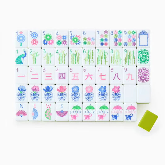 Sage Green  mahjong tiles mahjong tiles Mahjong Acrylic