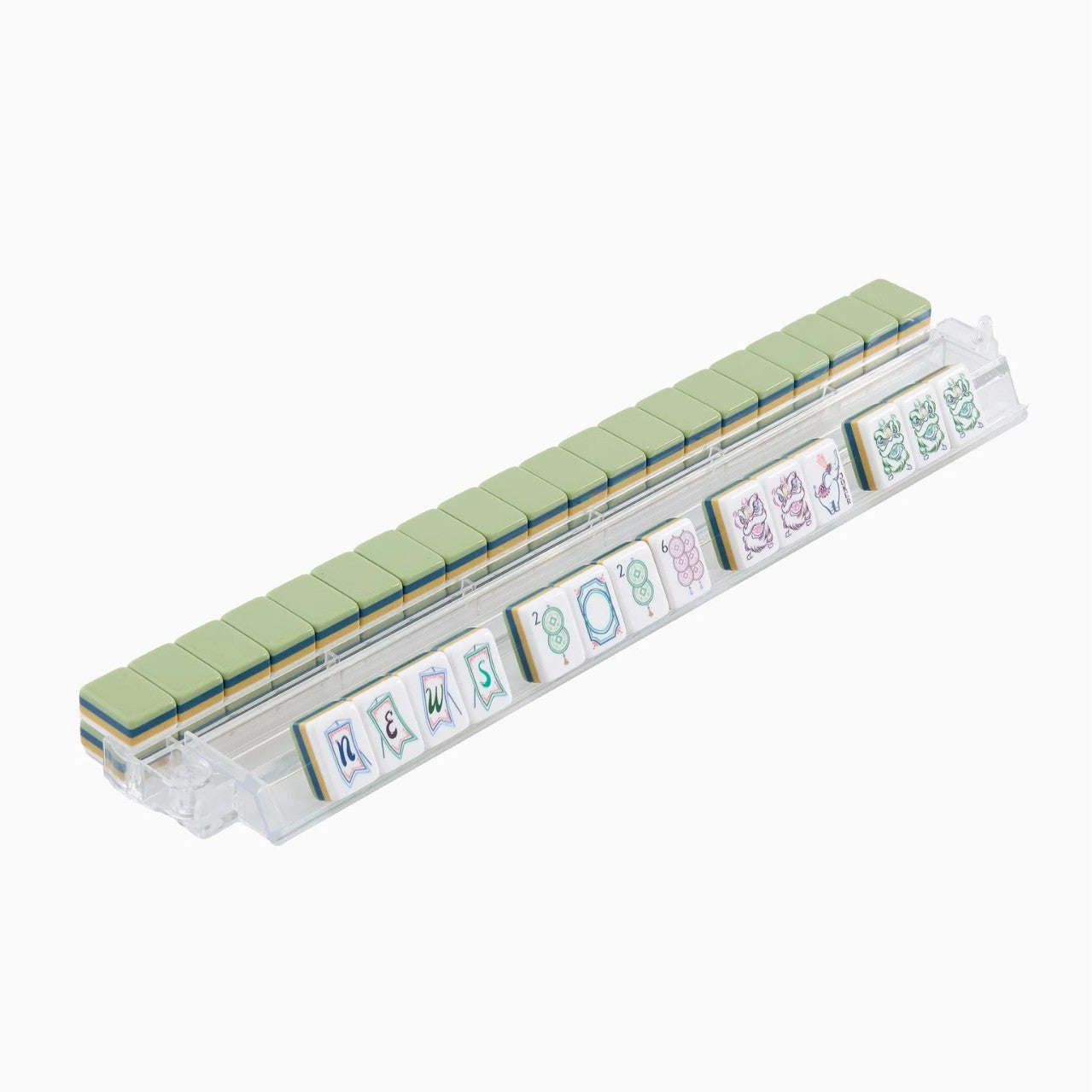 Sage Mahjong Tiles  (31.5*23*13mm)