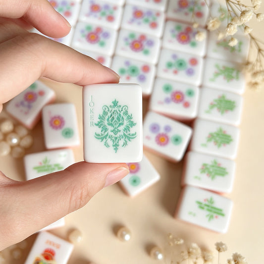 2026 New Mahjong American-style Hand-pulled 166pcs