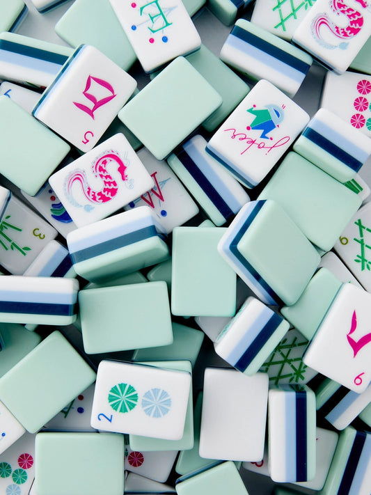 Mahjong Custom Color Four-Layer Mahjong Acrylic Mahjong Tiles
