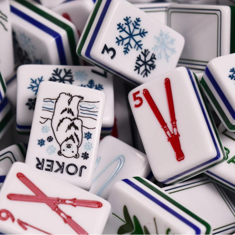 Winter Mahjong Tiles  (36*24*15mm)