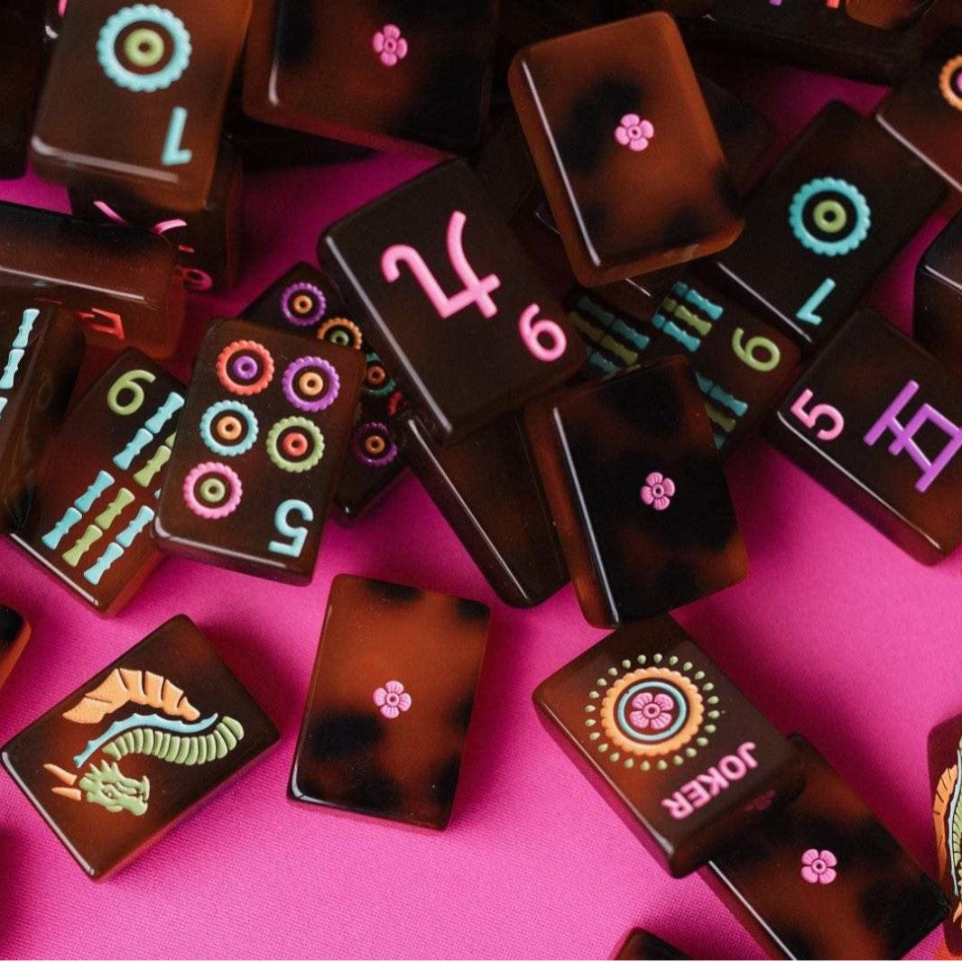 Tortoise shell Mahjong Tiles  (36*25*11mm)