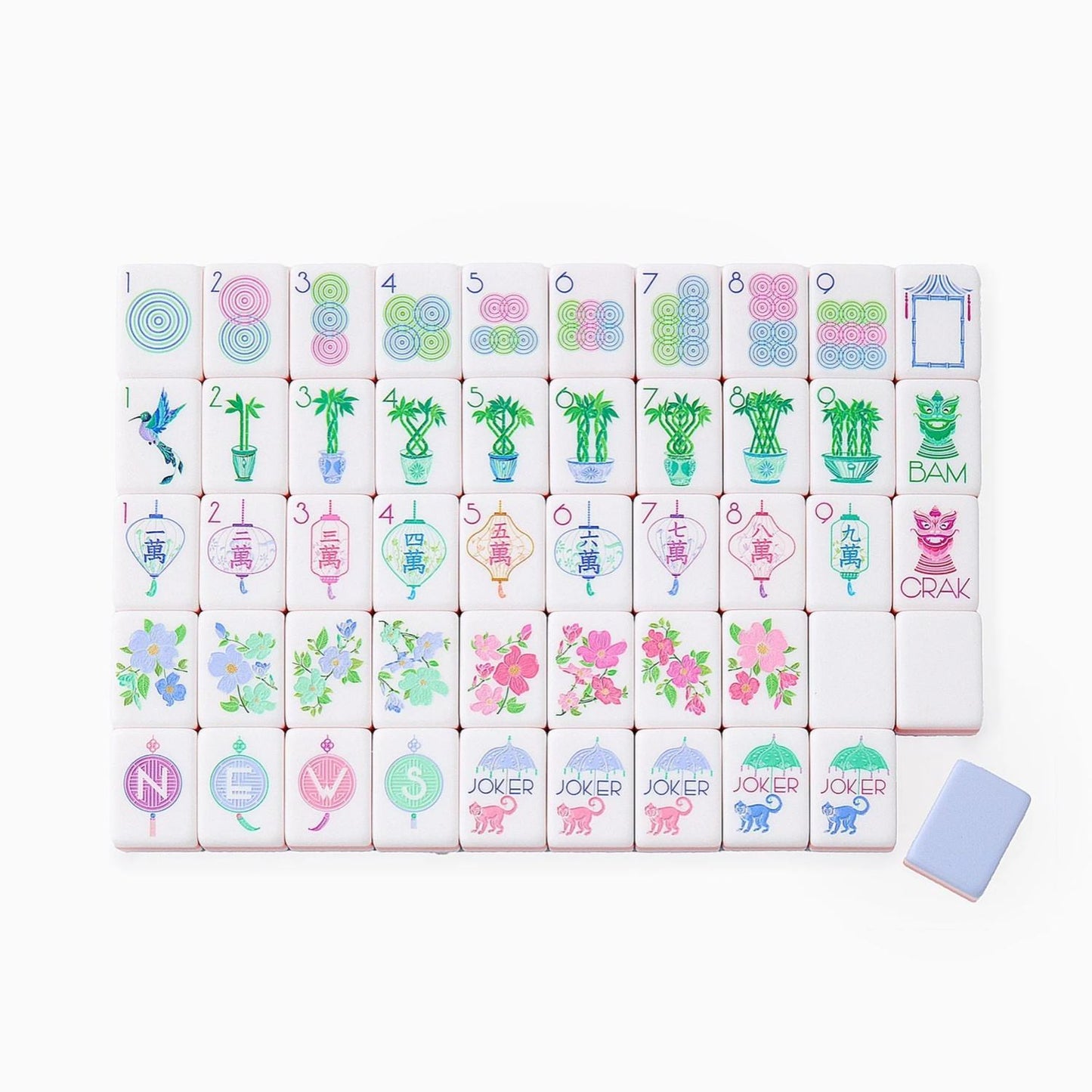 Mahjong Tile  Four-Layer Mahjong Acrylic Mahjong Tiles
