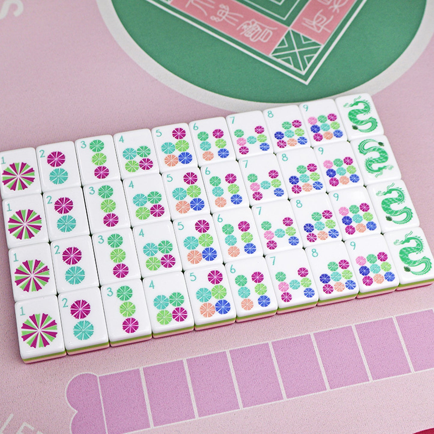Crown Mahjong Tile  Four-Layer Mahjong Acrylic Mahjong Tiles