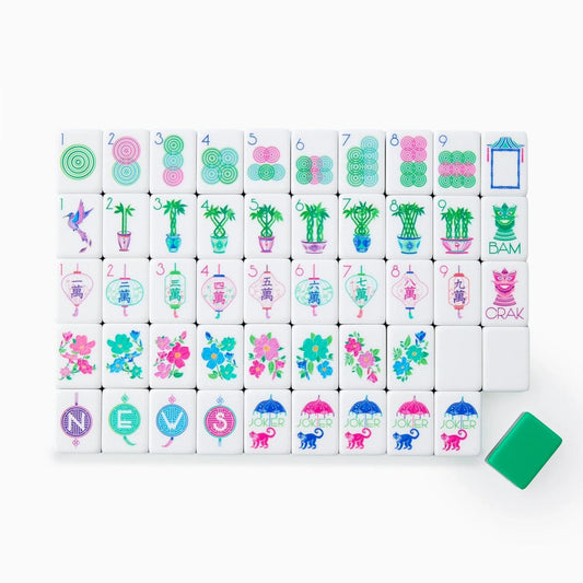Mahjong Tile Set Custom Color Four-Layer Mahjong Acrylic Mahjong Tiles