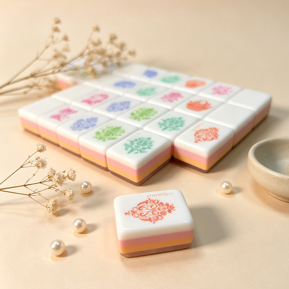 2026 New Mahjong American-style Hand-pulled 166pcs
