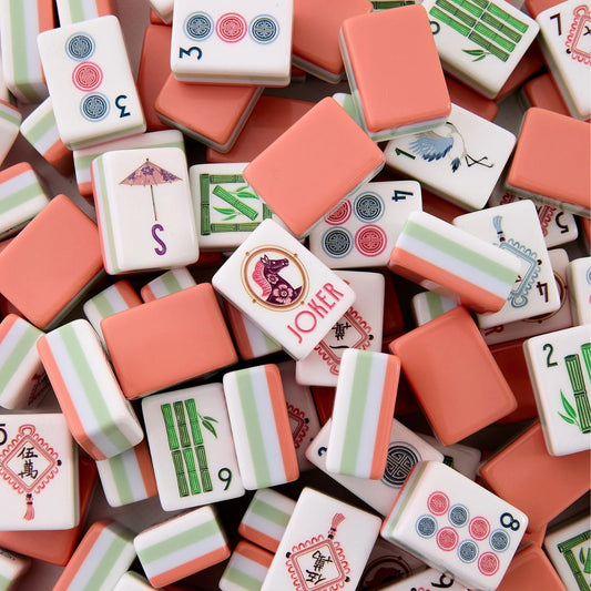 America Orange Horse Mahjong Tiles  (31.5*23*16mm)