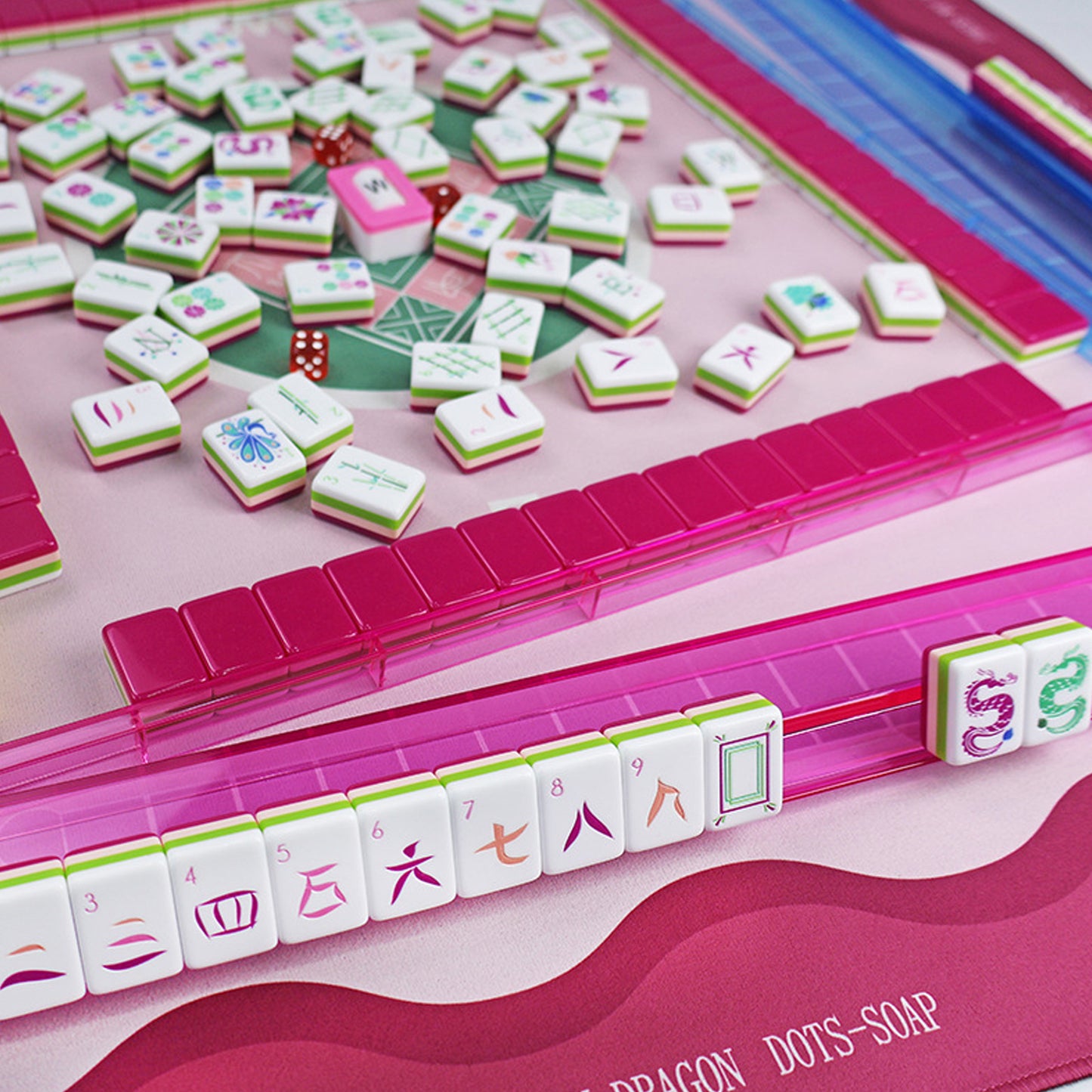 Crown Mahjong Tile  Four-Layer Mahjong Acrylic Mahjong Tiles