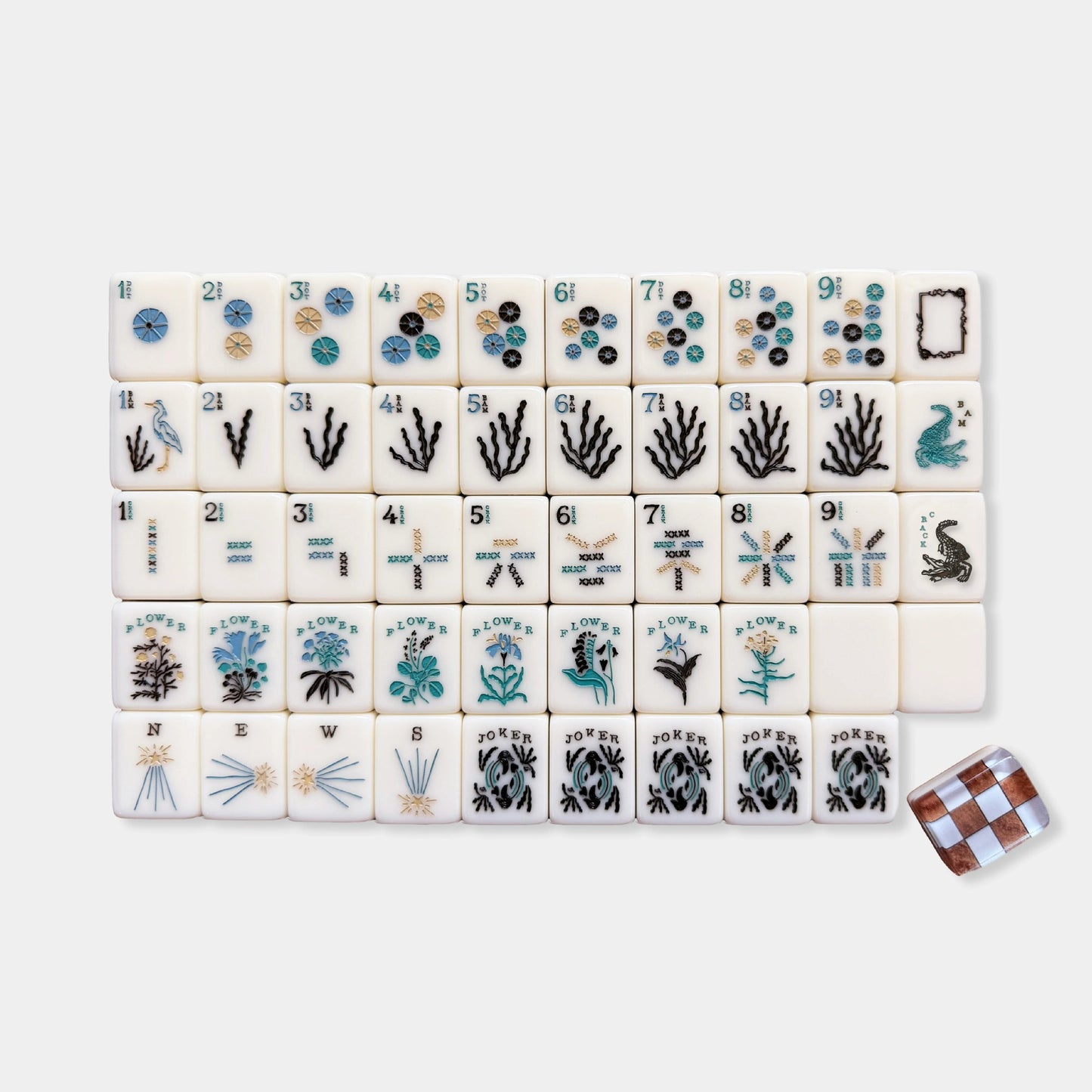 Mahjong Tile  Four-Layer Mahjong Acrylic Mahjong Tiles