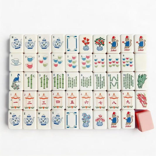 Pink Monkey mahjong tiles mahjong tiles Mahjong Acrylic Mahjong Tiles